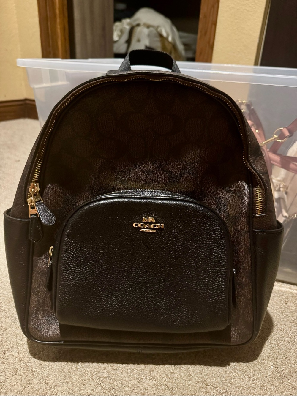 Coach court backpack signature c print - Picture 2 of 3
